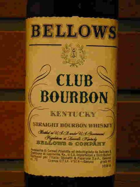 Bellows Club Bourbon