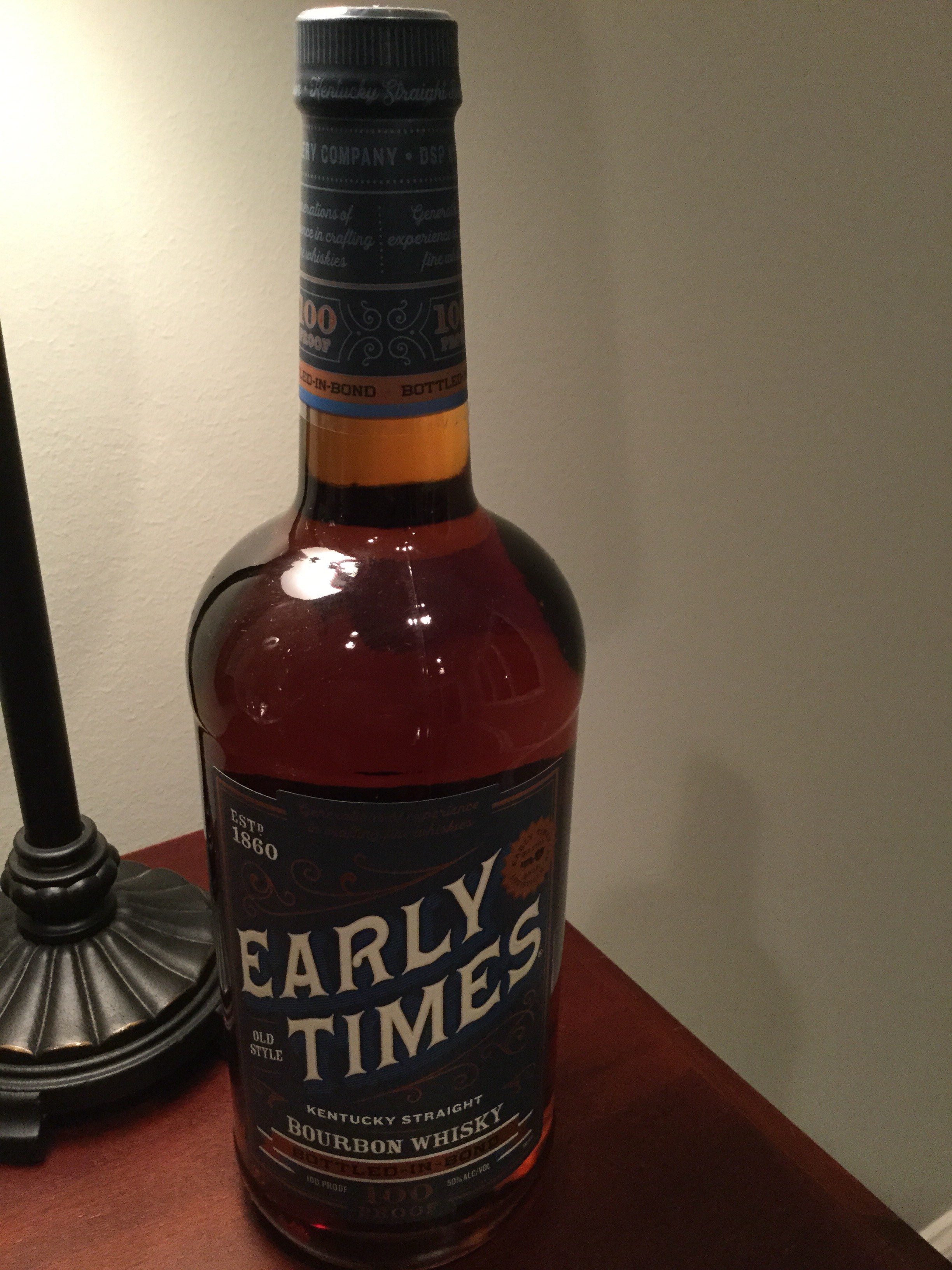 Early Times Bottled in Bond "special edition" General